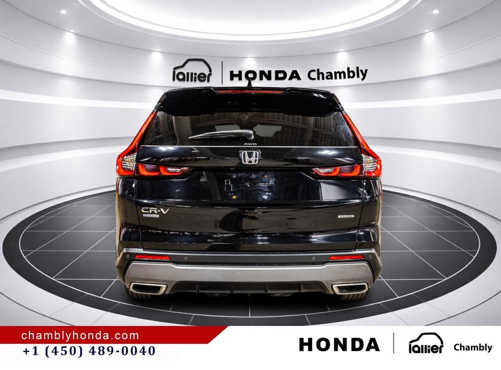2025 Honda CR-V Touring AWD LEATHER I SUNROOF I MAGS I HEATED SEAT AND STEERING WHEEL I CARPLAY I ACTIVE SECURITY in Montréal, Quebec - 6 - w1024h768px