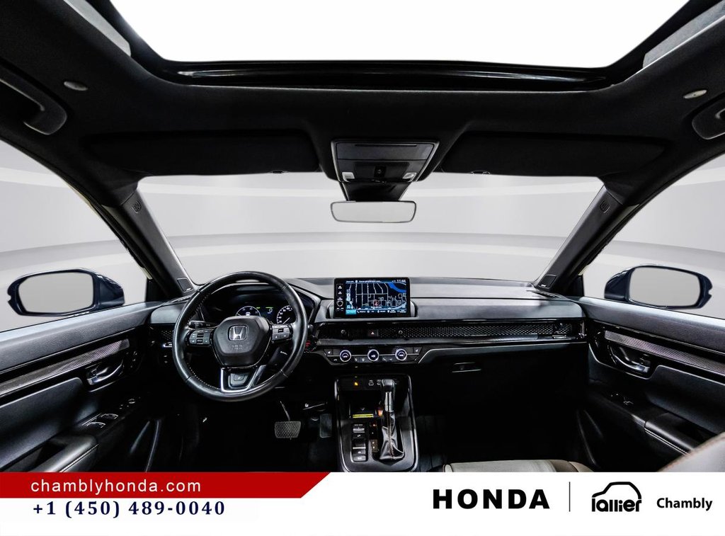 2025 Honda CR-V Touring AWD LEATHER I SUNROOF I MAGS I HEATED SEAT AND STEERING WHEEL I CARPLAY I ACTIVE SECURITY in Montréal, Quebec - 14 - w1024h768px