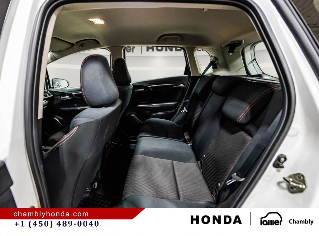 Honda Fit Sport  w/Honda Sensing I CARPLAY I MAGS I HEATED SEATS I CAMERA I ACTIVE SECURITY 2018 à Montréal, Québec - 13 - w1024h768px