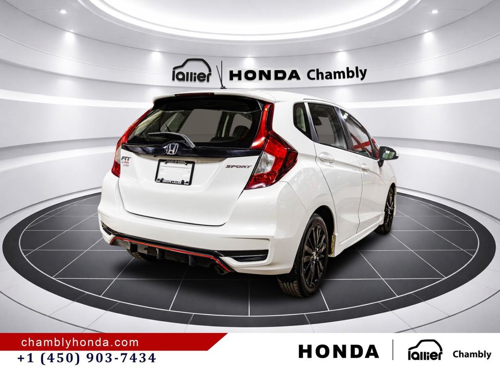 Honda Fit Sport  w/Honda Sensing I CARPLAY I MAGS I HEATED SEATS I CAMERA I ACTIVE SECURITY 2018 à Montréal, Québec - 7 - w1024h768px