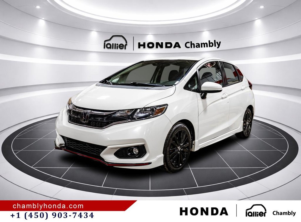 Honda Fit Sport  w/Honda Sensing I CARPLAY I MAGS I HEATED SEATS I CAMERA I ACTIVE SECURITY 2018 à Montréal, Québec - 3 - w1024h768px