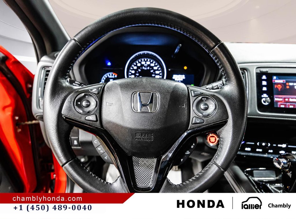 2019 Honda HR-V Sport AWD  CARPLAY I HEATED SEATS I CAMERA I MAGS I SUNROOF I ACTIVE SECURITY in Montréal, Quebec - 23 - w1024h768px