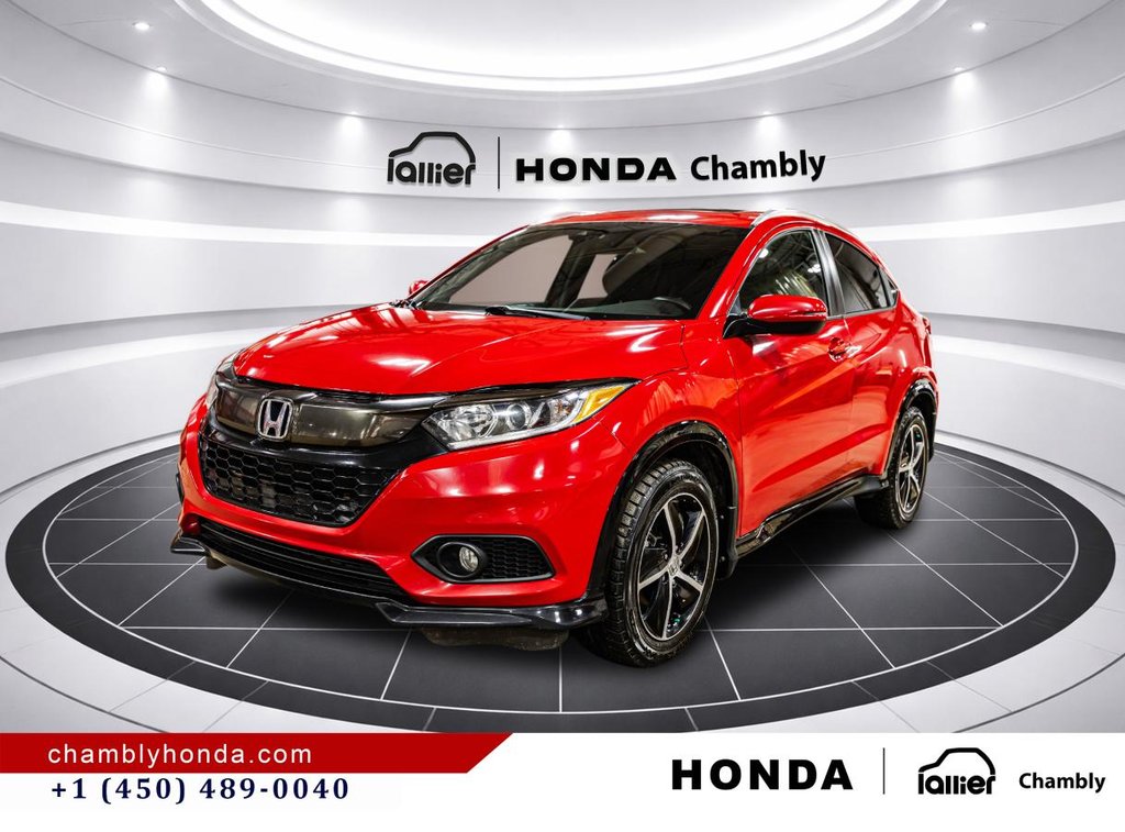 2019 Honda HR-V Sport AWD  CARPLAY I HEATED SEATS I CAMERA I MAGS I SUNROOF I ACTIVE SECURITY in Montréal, Quebec - 3 - w1024h768px