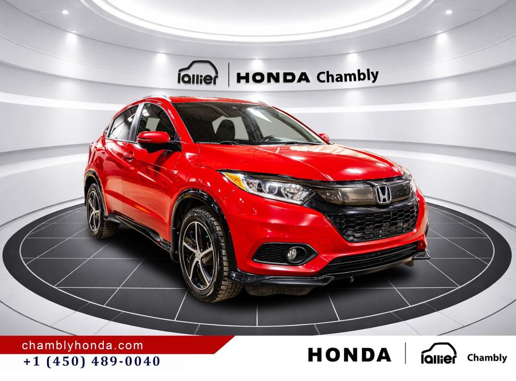 2019 Honda HR-V Sport AWD  CARPLAY I HEATED SEATS I CAMERA I MAGS I SUNROOF I ACTIVE SECURITY in Montréal, Quebec - 9 - w1024h768px
