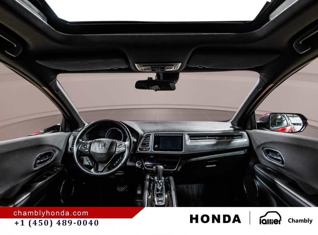 2019 Honda HR-V Sport AWD  CARPLAY I HEATED SEATS I CAMERA I MAGS I SUNROOF I ACTIVE SECURITY in Montréal, Quebec - 15 - w1024h768px