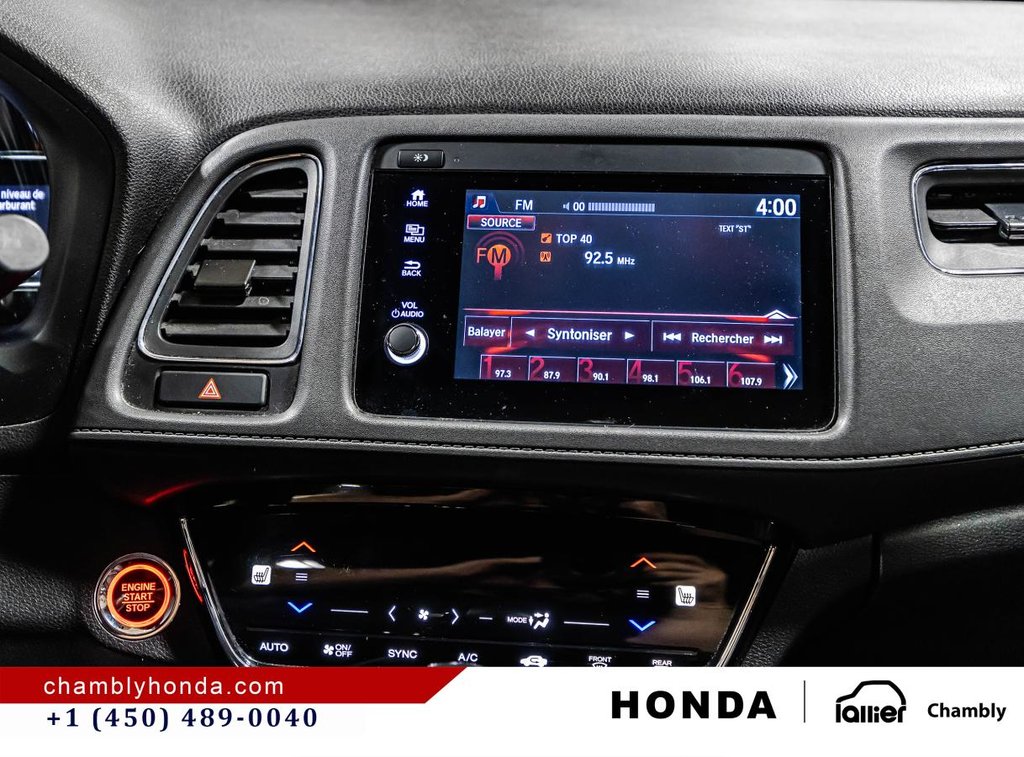 2019 Honda HR-V Sport AWD  CARPLAY I HEATED SEATS I CAMERA I MAGS I SUNROOF I ACTIVE SECURITY in Montréal, Quebec - 25 - w1024h768px