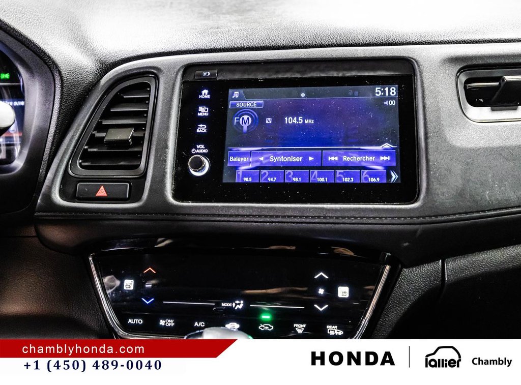 2019 Honda HR-V LX  LALLIER 10 YEARS/200,000 KM WARRANTY I CARPLAY I HEATED SEATS I ACTIVE SECURITY in Montréal, Quebec - 22 - w1024h768px