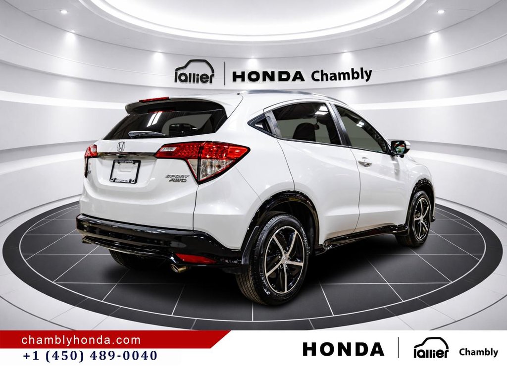 Honda HR-V Sport AWD 15,000 KM!! I MAGS I SUNROOF I HEATED SEATS I CAMERA I ACTIVE SECURITY 2019 à Montréal, Québec - 7 - w1024h768px