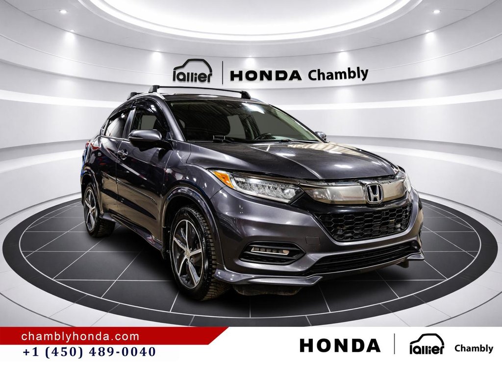 2022 Honda HR-V Touring AWD LEATHER I MAG I CARPLAY I HEATED SEATS I SUNROOF I GPS I ACTIVE SECURITY in Montréal, Quebec - 9 - w1024h768px