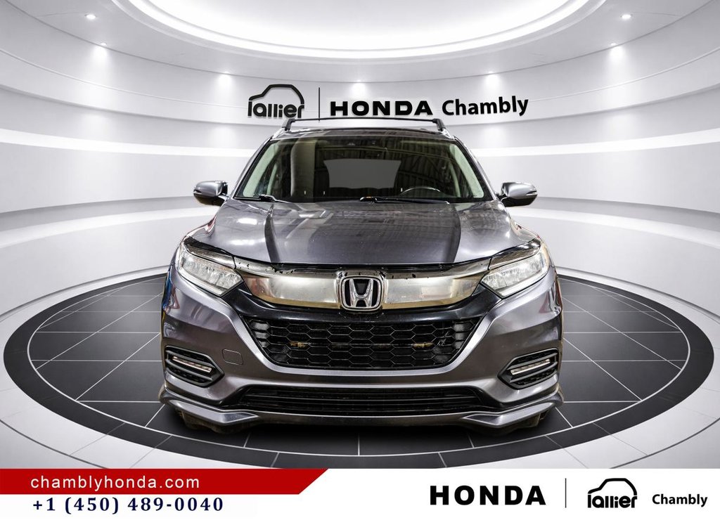2022 Honda HR-V Touring AWD LEATHER I MAG I CARPLAY I HEATED SEATS I SUNROOF I GPS I ACTIVE SECURITY in Montréal, Quebec - 2 - w1024h768px
