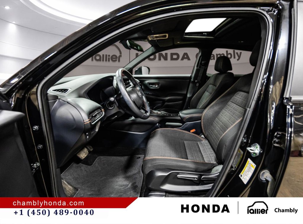 2023 Honda HR-V Sport AWD SUNROOF I MAGS I STARTER I HEATED SEATS & STEERING WHEEL I ACTIVE SECURITY in Montréal, Quebec - 19 - w1024h768px