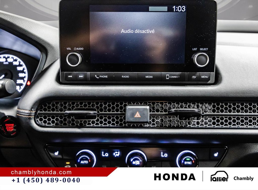 2023 Honda HR-V Sport AWD SUNROOF I MAGS I STARTER I HEATED SEATS & STEERING WHEEL I ACTIVE SECURITY in Montréal, Quebec - 24 - w1024h768px