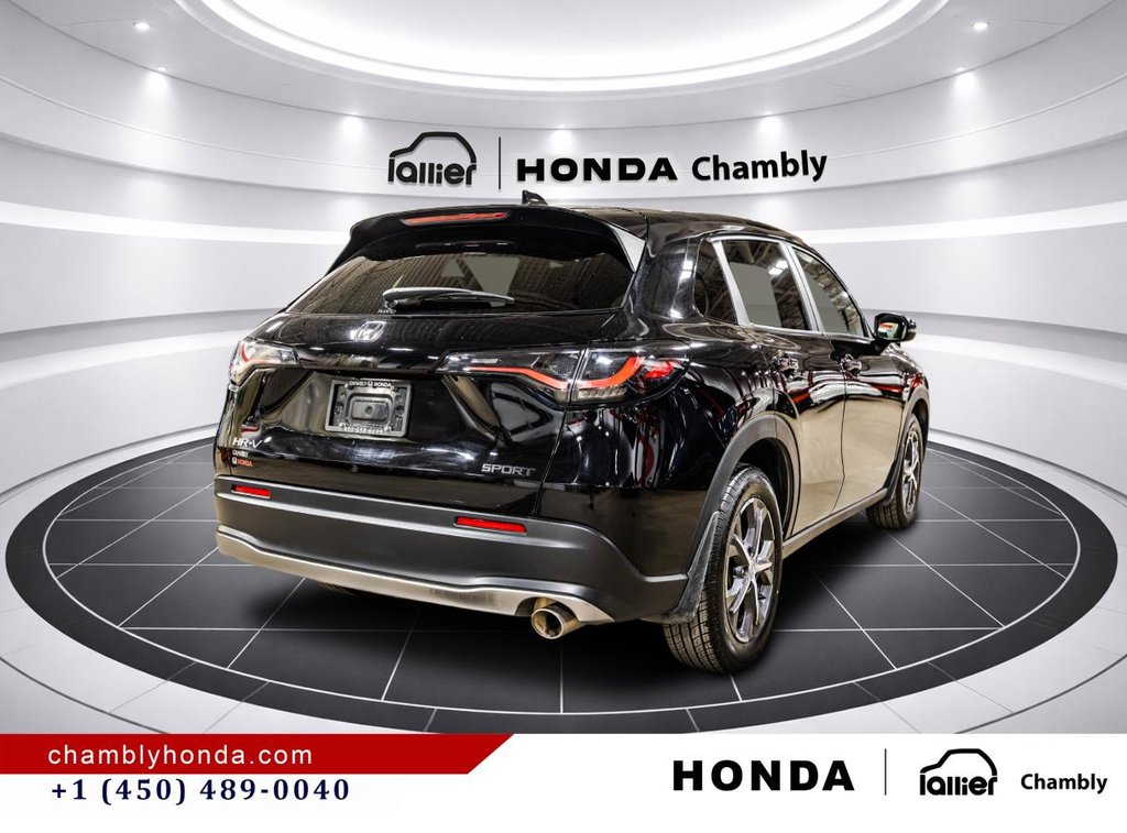 2023 Honda HR-V Sport AWD SUNROOF I MAGS I STARTER I HEATED SEATS & STEERING WHEEL I ACTIVE SECURITY in Montréal, Quebec - 7 - w1024h768px
