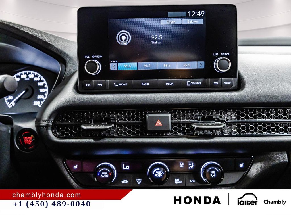 Honda HR-V LX AWD I MAGS I STARTER I HEATED SEATS I CARPLAY I ACTIVE SECURITY 2023 à Montréal, Québec - 23 - w1024h768px