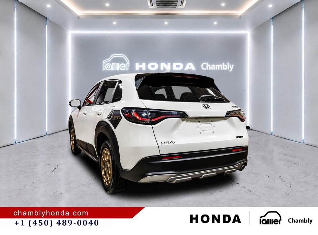 Honda HR-V Sport AWD HPD KIT I SUNROOF I MAGS I HEATED SEATS AND STEERING WHEEL I STARTER I CARPLAY 2023 à Montréal, Québec - 5 - w1024h768px