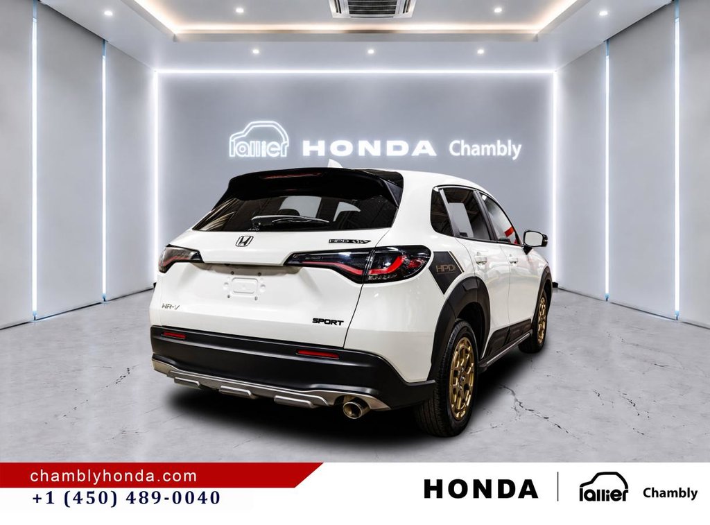 Honda HR-V Sport AWD HPD KIT I SUNROOF I MAGS I HEATED SEATS AND STEERING WHEEL I STARTER I CARPLAY 2023 à Montréal, Québec - 7 - w1024h768px