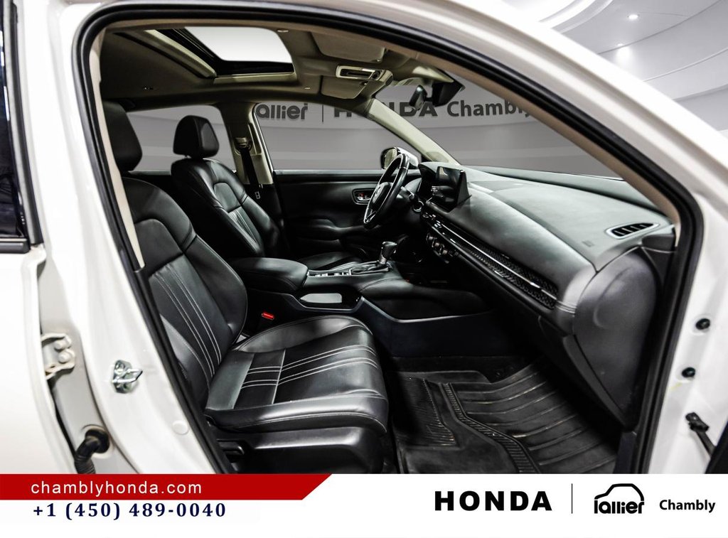 Honda HR-V EX-L Navi LEATHER I HEATED SEATS ANBD STEERING WHEEL I MAGS I SARTER I ACTIVE SECURITY I CARPLAY 2024 à Montréal, Québec - 17 - w1024h768px