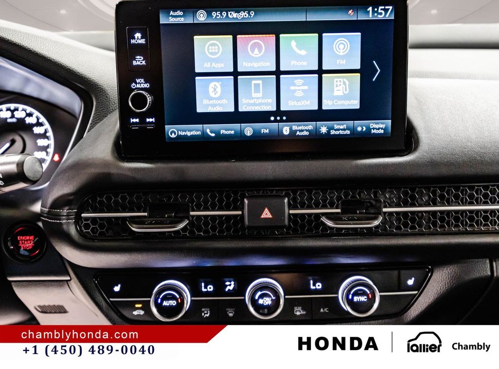Honda HR-V EX-L Navi LEATHER I HEATED SEATS ANBD STEERING WHEEL I MAGS I SARTER I ACTIVE SECURITY I CARPLAY 2024 à Montréal, Québec - 24 - w1024h768px