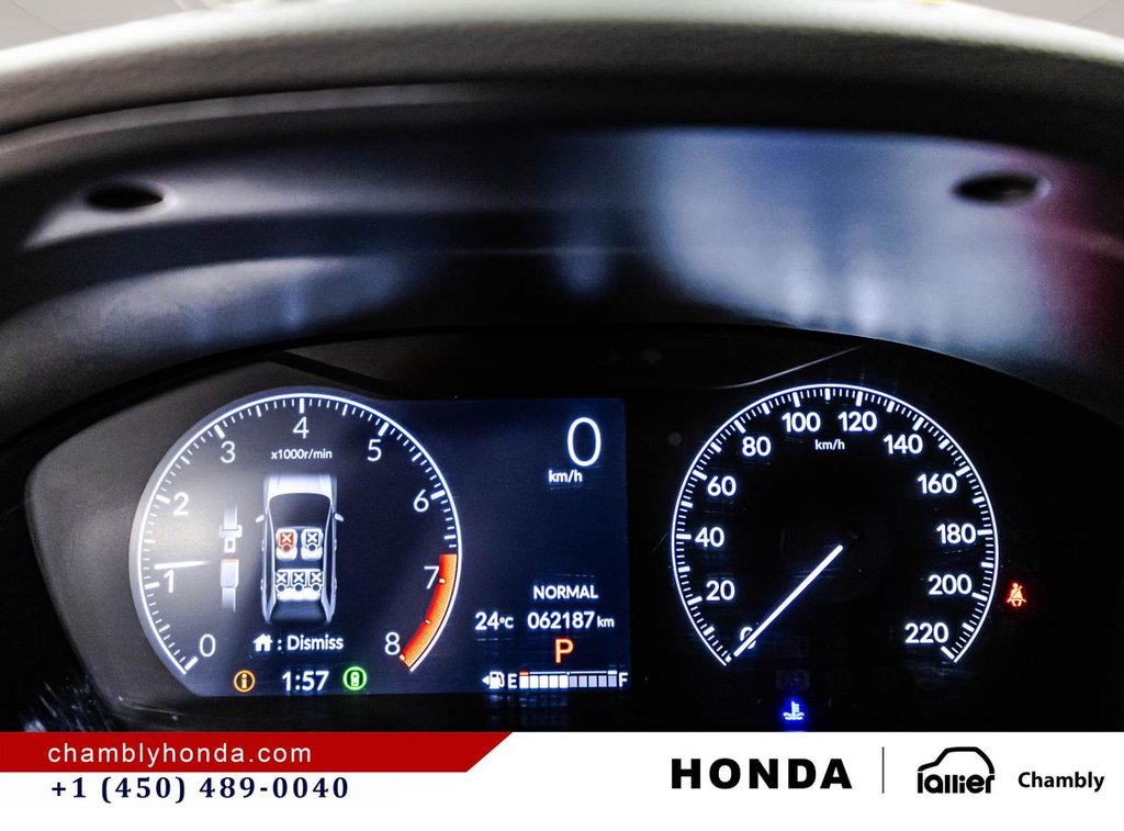 Honda HR-V EX-L Navi LEATHER I HEATED SEATS ANBD STEERING WHEEL I MAGS I SARTER I ACTIVE SECURITY I CARPLAY 2024 à Montréal, Québec - 23 - w1024h768px