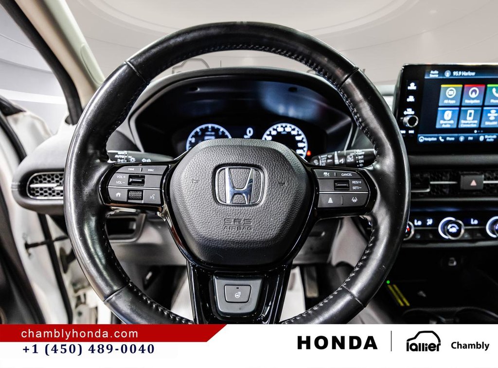 Honda HR-V EX-L Navi LEATHER I HEATED SEATS ANBD STEERING WHEEL I MAGS I SARTER I ACTIVE SECURITY I CARPLAY 2024 à Montréal, Québec - 22 - w1024h768px