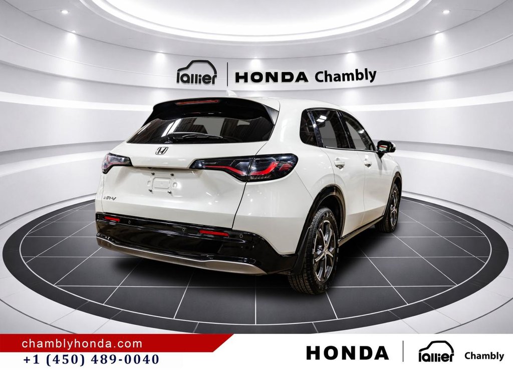 Honda HR-V EX-L Navi LEATHER I HEATED SEATS ANBD STEERING WHEEL I MAGS I SARTER I ACTIVE SECURITY I CARPLAY 2024 à Montréal, Québec - 7 - w1024h768px