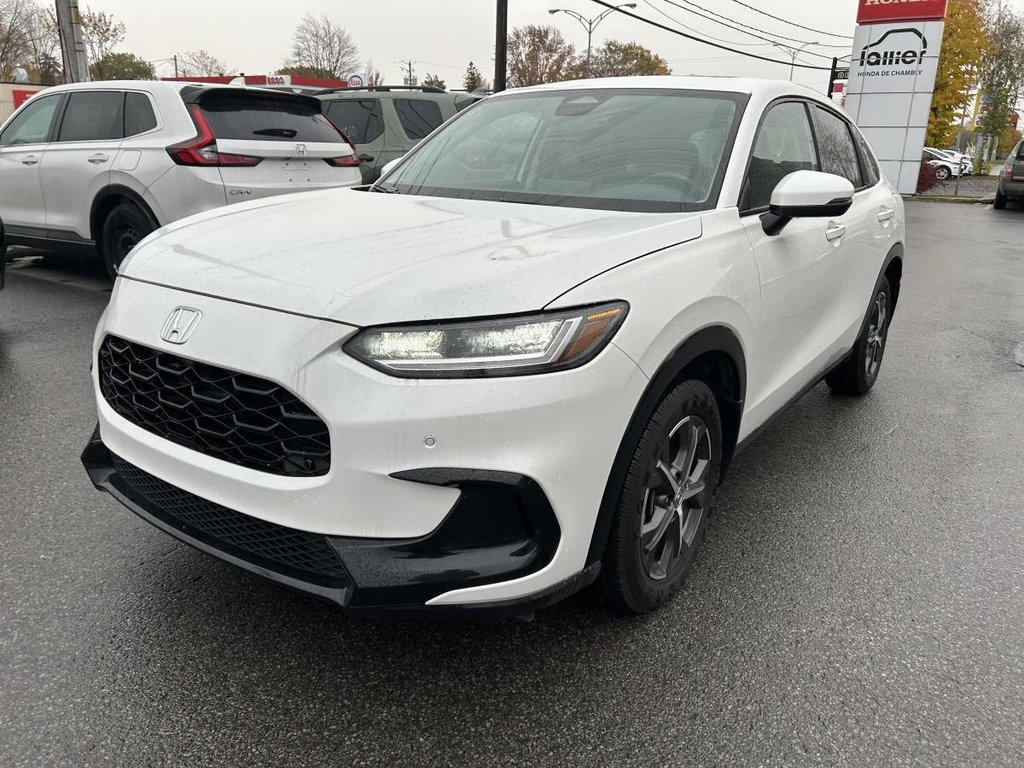 Honda HR-V EX-L Navi LEATHER I HEATED SEATS ANBD STEERING WHEEL I MAGS I SARTER I ACTIVE SECURITY I CARPLAY 2024 à Montréal, Québec - 3 - w1024h768px