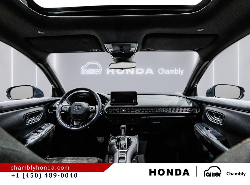 Honda HR-V Sport-B AWD  SUNROOG I MAGS I HEATED SEATS AND STEERING WHEEL I STARTER I CAMERA I  ACTIVE SECURITY 2024 à Montréal, Québec - 14 - w1024h768px