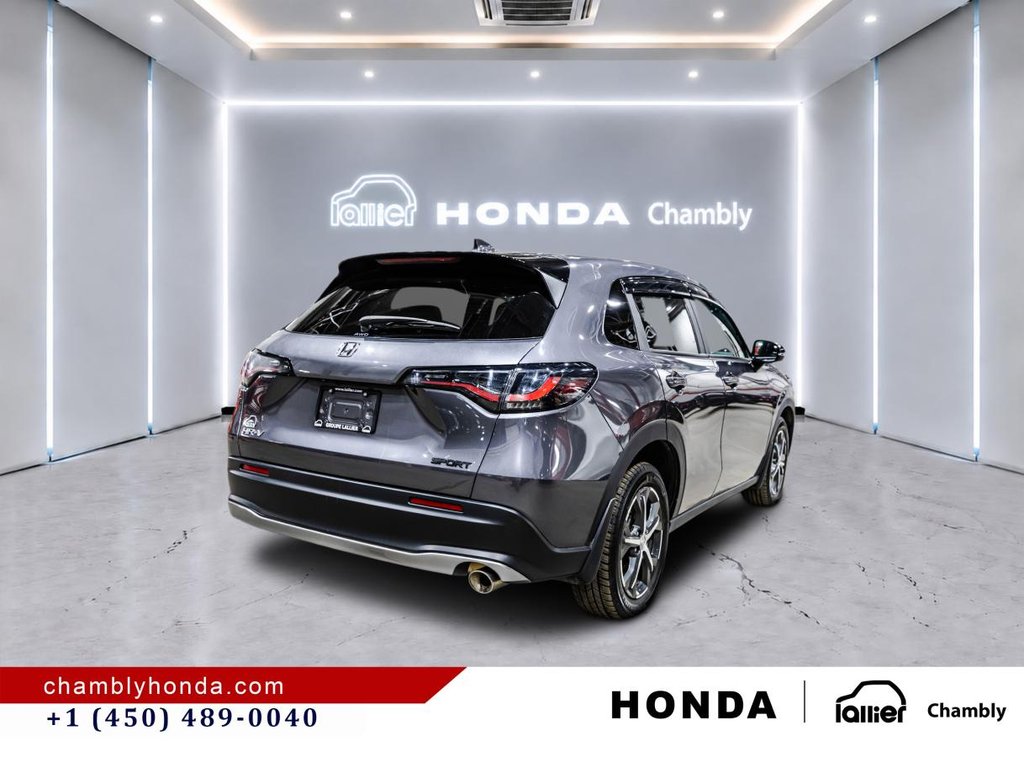 Honda HR-V Sport-B AWD  SUNROOG I MAGS I HEATED SEATS AND STEERING WHEEL I STARTER I CAMERA I  ACTIVE SECURITY 2024 à Montréal, Québec - 7 - w1024h768px