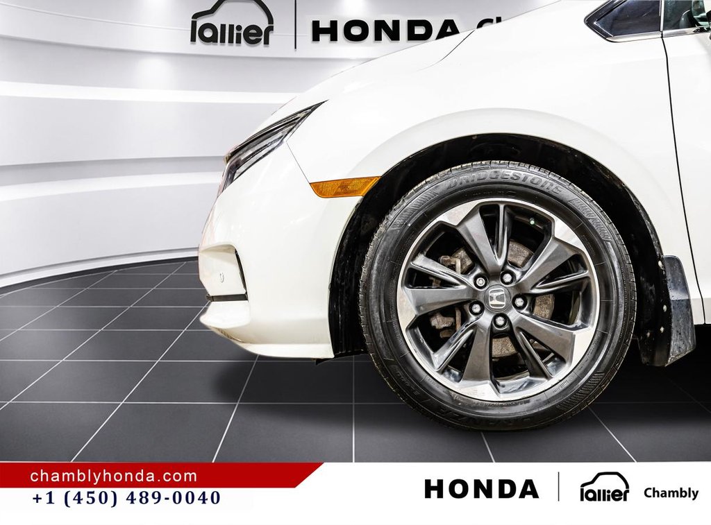 2023 Honda Odyssey Touring 34,000 KM I 8 SEATERS I HEATED LEATHER SEATS I DVD I MAGS I ACTIVE SECURITY in Montréal, Quebec - 10 - w1024h768px