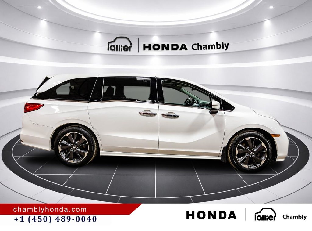 2023 Honda Odyssey Touring 34,000 KM I 8 SEATERS I HEATED LEATHER SEATS I DVD I MAGS I ACTIVE SECURITY in Montréal, Quebec - 8 - w1024h768px