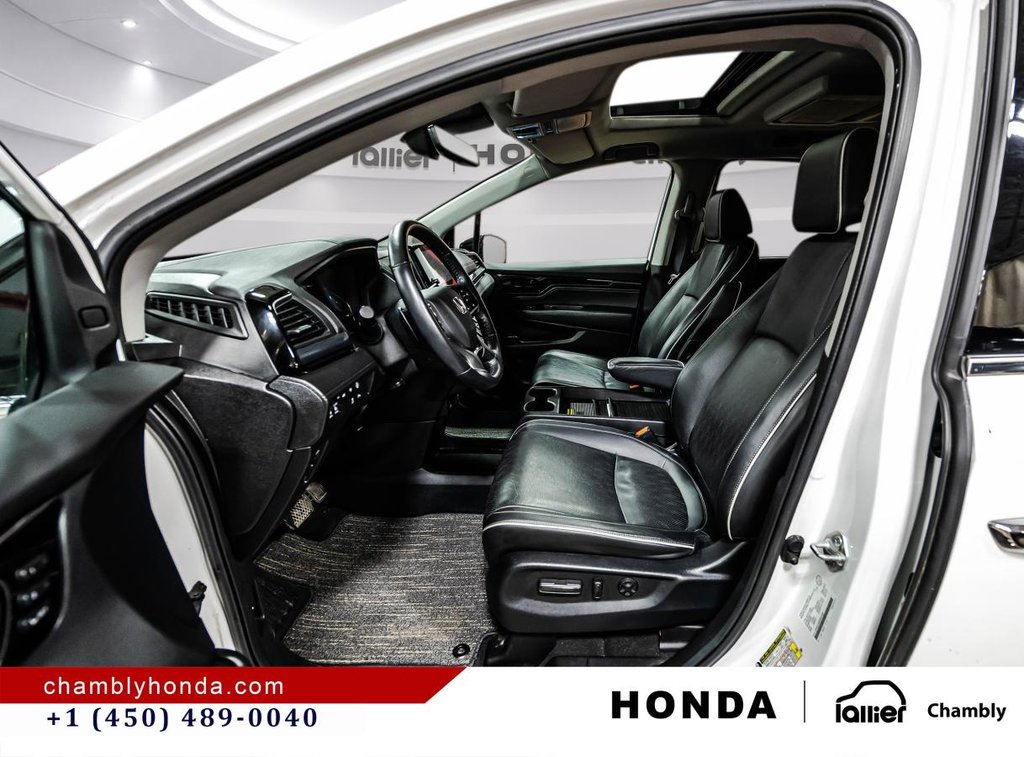 2023 Honda Odyssey Touring 34,000 KM I 8 SEATERS I HEATED LEATHER SEATS I DVD I MAGS I ACTIVE SECURITY in Montréal, Quebec - 20 - w1024h768px