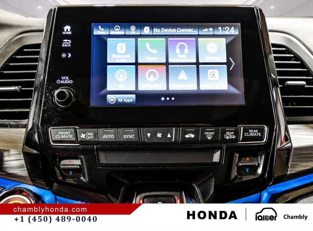 2023 Honda Odyssey Touring 34,000 KM I 8 SEATERS I HEATED LEATHER SEATS I DVD I MAGS I ACTIVE SECURITY in Montréal, Quebec - 25 - w1024h768px