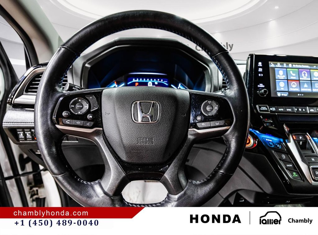 2023 Honda Odyssey Touring 34,000 KM I 8 SEATERS I HEATED LEATHER SEATS I DVD I MAGS I ACTIVE SECURITY in Montréal, Quebec - 23 - w1024h768px