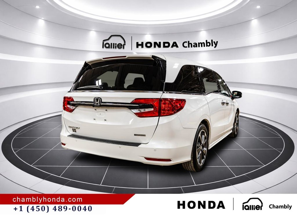2023 Honda Odyssey Touring 34,000 KM I 8 SEATERS I HEATED LEATHER SEATS I DVD I MAGS I ACTIVE SECURITY in Montréal, Quebec - 7 - w1024h768px