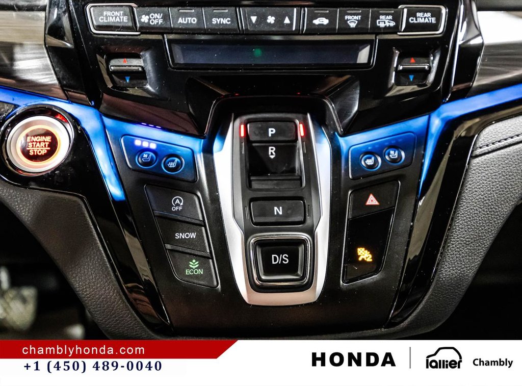 2023 Honda Odyssey Touring 34,000 KM I 8 SEATERS I HEATED LEATHER SEATS I DVD I MAGS I ACTIVE SECURITY in Montréal, Quebec - 26 - w1024h768px