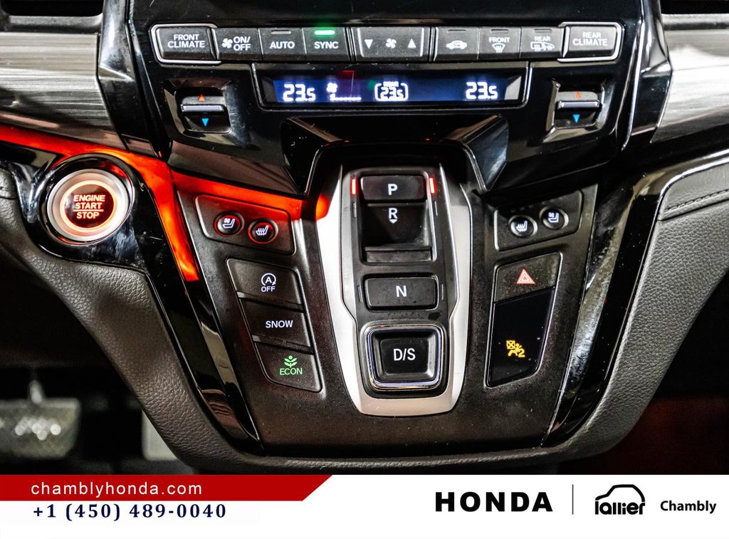 2024 Honda Odyssey Black Edition Auto LEATHER I MAGS I SUNROOF I HEATED SEATS & STEERING WHEEL I ACTIVE SECURITY in Montréal, Quebec - 29 - w1024h768px