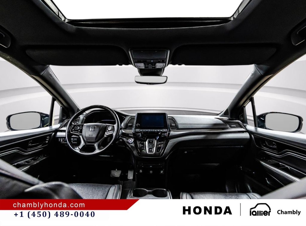 2024 Honda Odyssey Black Edition Auto LEATHER I MAGS I SUNROOF I HEATED SEATS & STEERING WHEEL I ACTIVE SECURITY in Montréal, Quebec - 15 - w1024h768px