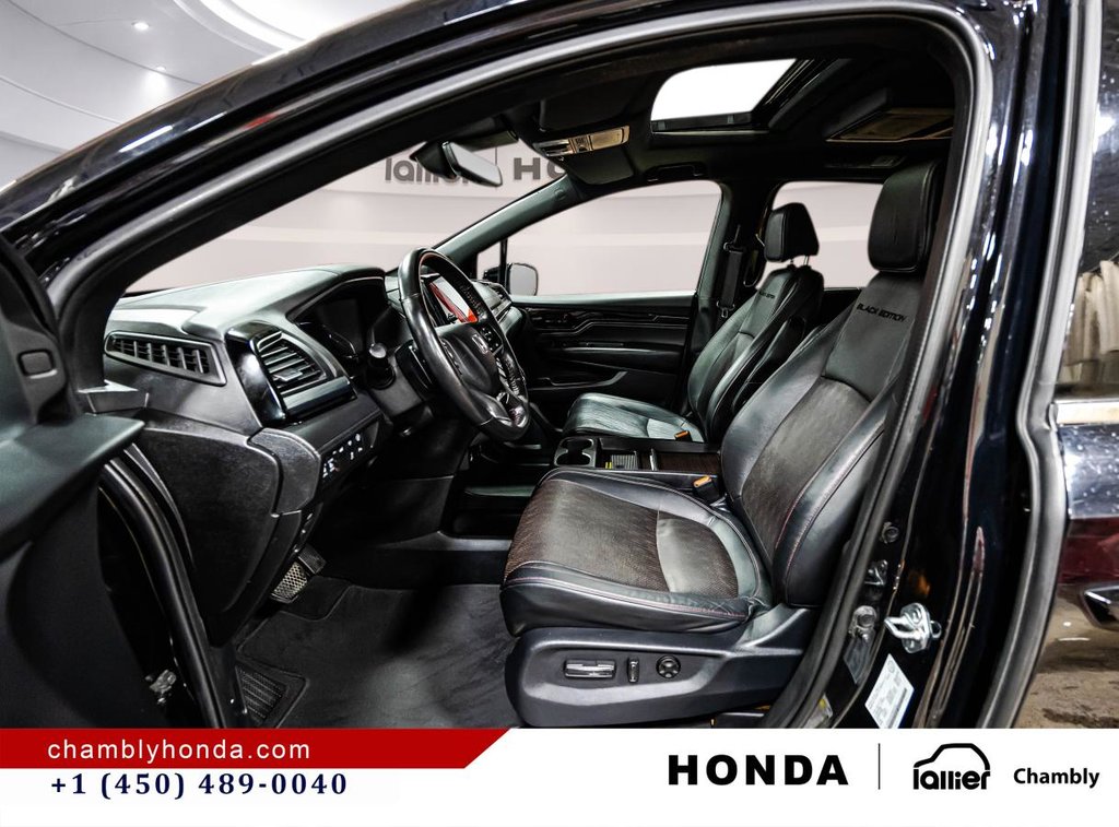 2024 Honda Odyssey Black Edition Auto LEATHER I MAGS I SUNROOF I HEATED SEATS & STEERING WHEEL I ACTIVE SECURITY in Montréal, Quebec - 23 - w1024h768px