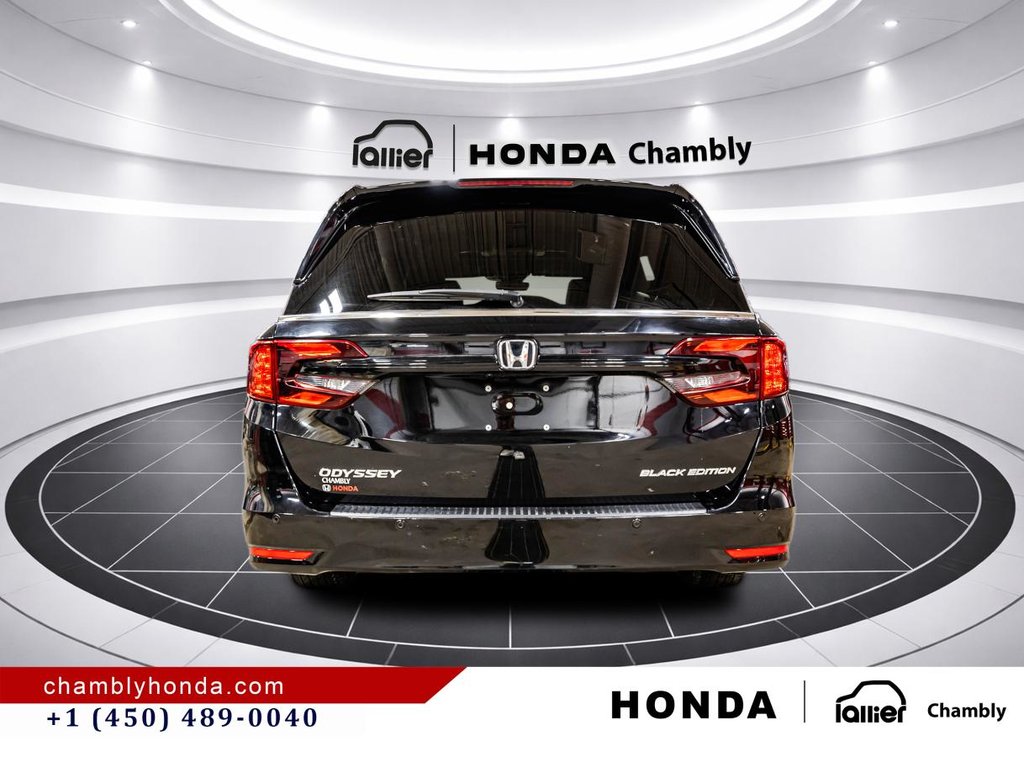 2024 Honda Odyssey Black Edition Auto LEATHER I MAGS I SUNROOF I HEATED SEATS & STEERING WHEEL I ACTIVE SECURITY in Montréal, Quebec - 6 - w1024h768px