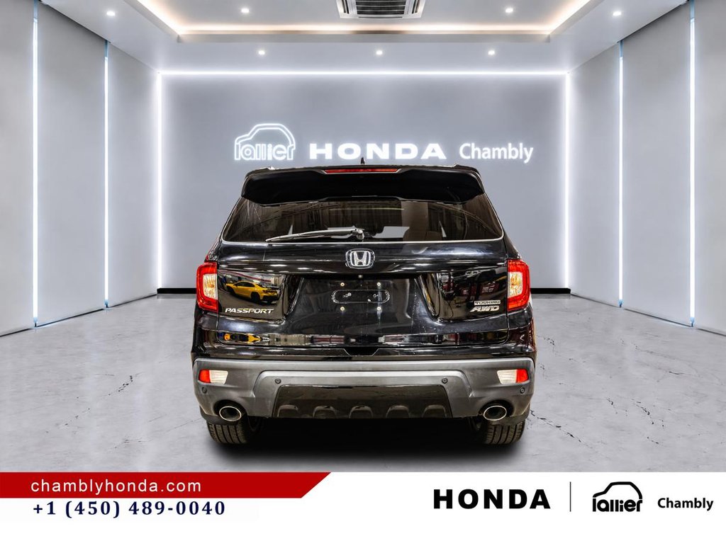 2021 Honda Passport Touring AWD l LEATHER I SUNROOF I CARPLAY I MAHS I HEATED SEATS I STARTER I ACTIVE SECURITY in Montréal, Quebec - 6 - w1024h768px