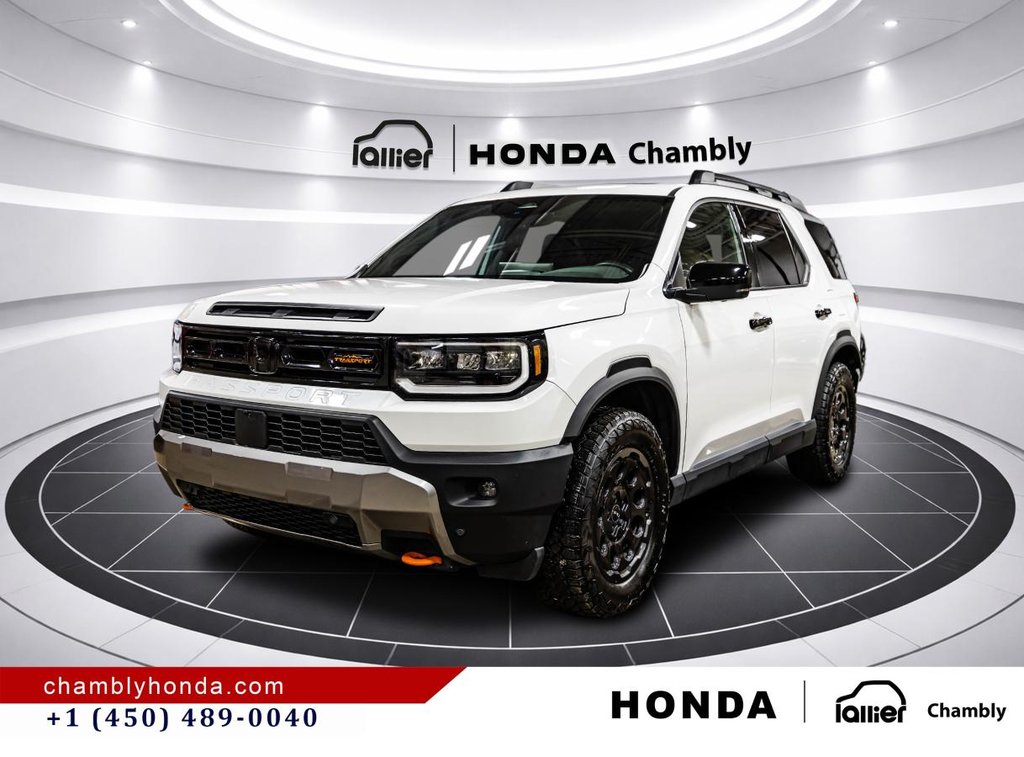 2026 Honda Passport TrailSport Touring AWD PANORAMIC SUNROOF I HEATED SEATS AND STEERING WHEEL I LEATHER I MAGS I in Montréal, Quebec - 3 - w1024h768px