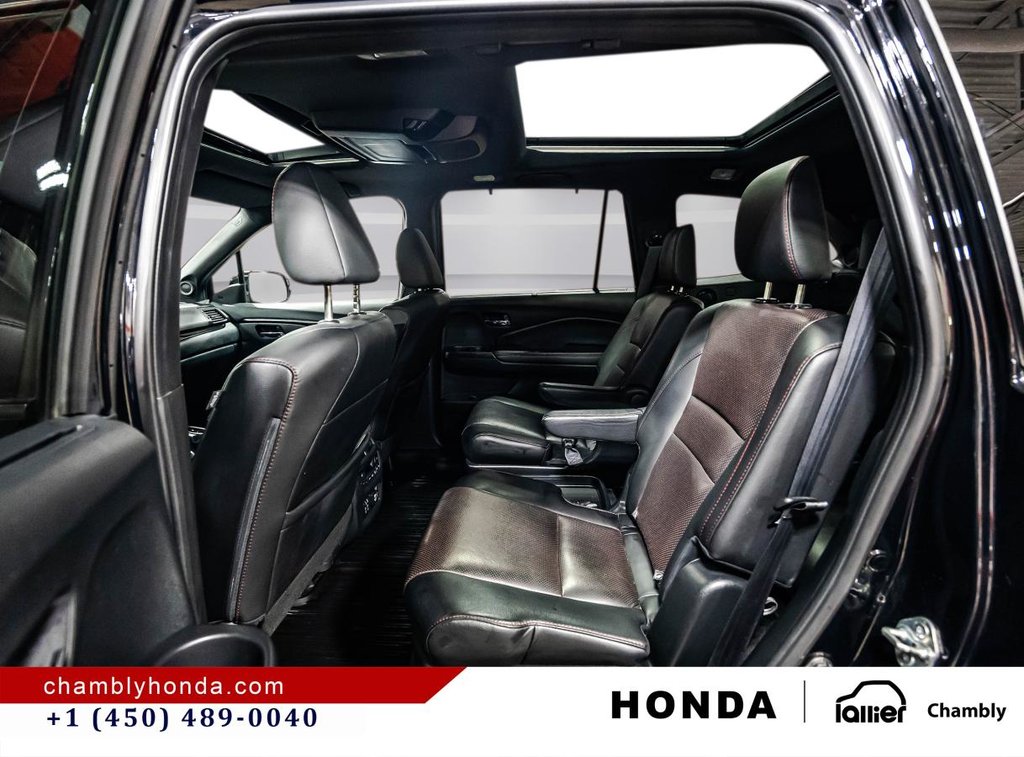 Honda Pilot Black Edition AWD I LEATHER I SUNROOF I MAGS I HEATED & VENTILATED SEATS I CARPLAY STARTER 2021 à Montréal, Québec - 14 - w1024h768px