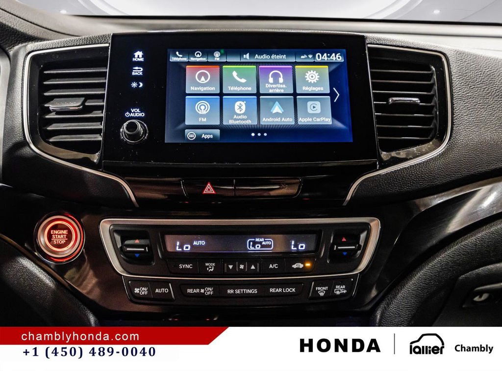 Honda Pilot Black Edition AWD I LEATHER I SUNROOF I MAGS I HEATED & VENTILATED SEATS I CARPLAY STARTER 2021 à Montréal, Québec - 28 - w1024h768px