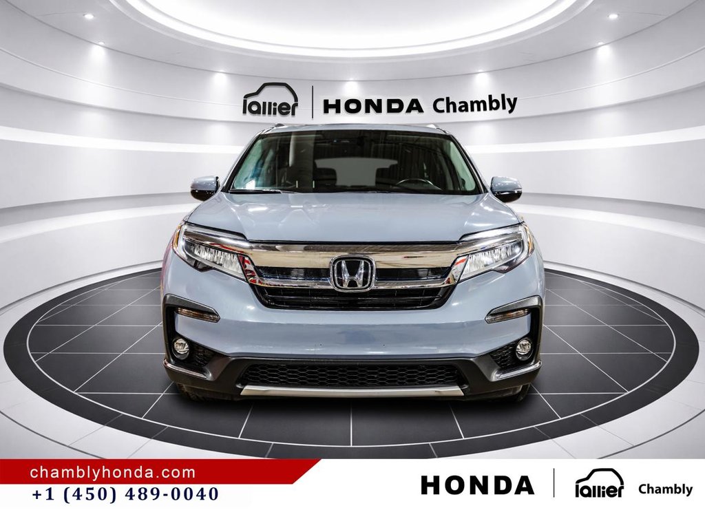 2022 Honda Pilot Touring 7-Passenger AWD I MAGS I LEATHER I STARTER I  HEATED SEATS & STEERING WHEEL I SUNROOF I in Montréal, Quebec - 2 - w1024h768px