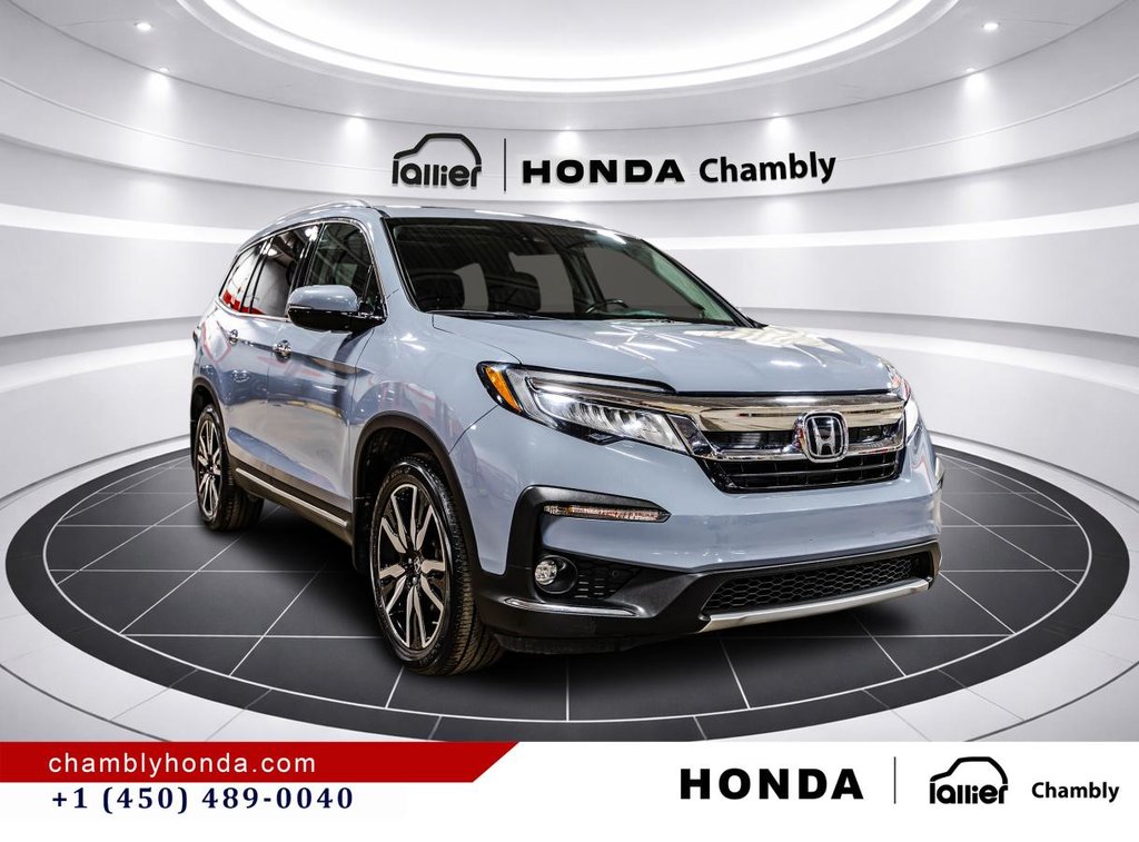 2022 Honda Pilot Touring 7-Passenger AWD I MAGS I LEATHER I STARTER I  HEATED SEATS & STEERING WHEEL I SUNROOF I in Montréal, Quebec - 9 - w1024h768px