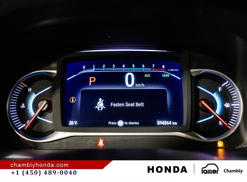 2022 Honda Pilot Touring 7-Passenger AWD I MAGS I LEATHER I STARTER I  HEATED SEATS & STEERING WHEEL I SUNROOF I in Montréal, Quebec - 26 - w1024h768px