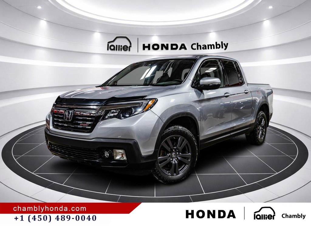 Honda Ridgeline Sport AWD CXARPLAY I HEATED SEATS I SUNROOF I MAGS I STARTER I CAMERA I ACTIVE SECURITY 2019 à Montréal, Québec - 1 - w1024h768px