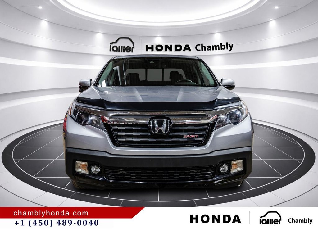 Honda Ridgeline Sport AWD CXARPLAY I HEATED SEATS I SUNROOF I MAGS I STARTER I CAMERA I ACTIVE SECURITY 2019 à Montréal, Québec - 2 - w1024h768px