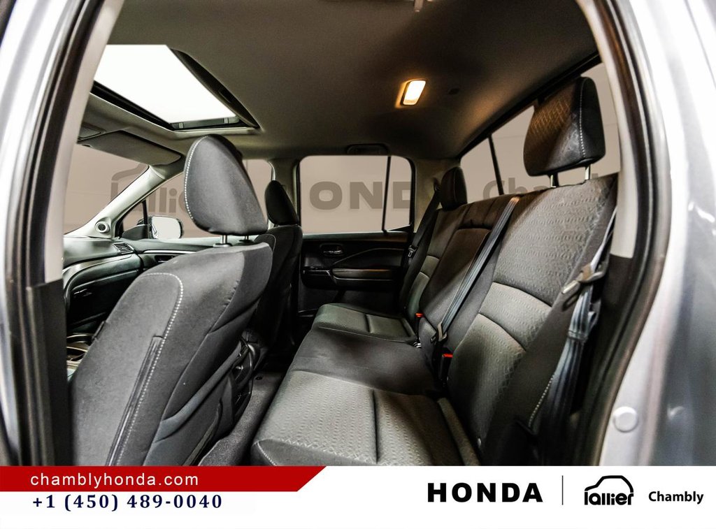 Honda Ridgeline Sport AWD CXARPLAY I HEATED SEATS I SUNROOF I MAGS I STARTER I CAMERA I ACTIVE SECURITY 2019 à Montréal, Québec - 13 - w1024h768px