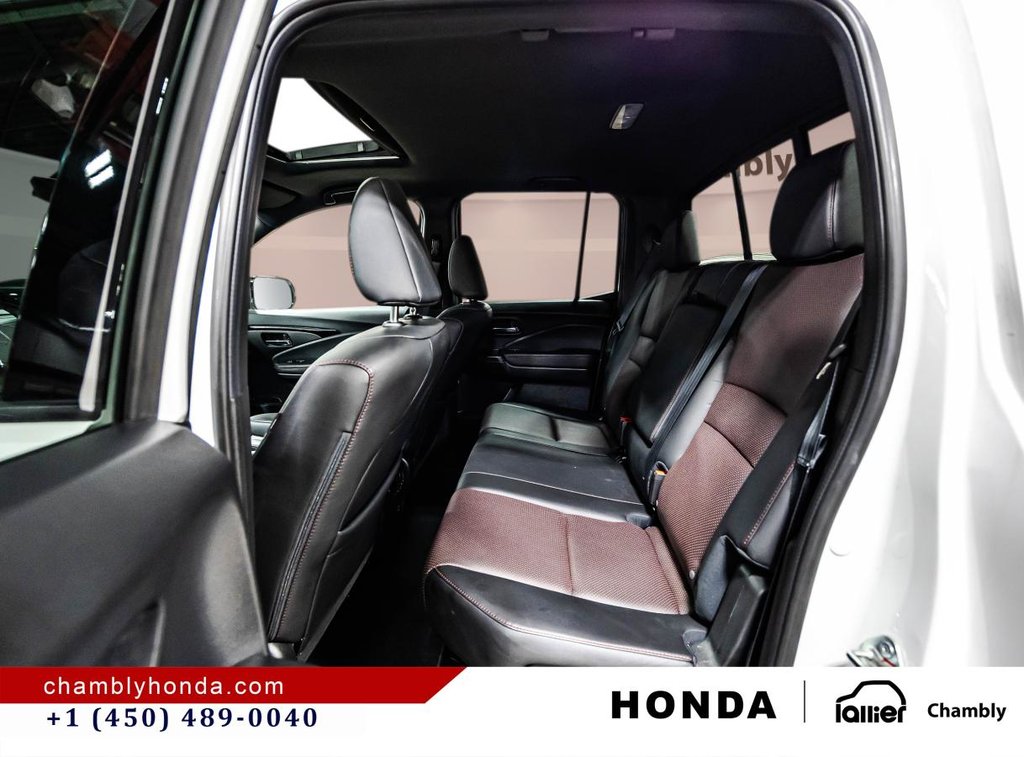Honda Ridgeline Black Edition AWD I LEATHER I HEATED & VENTILATED SEATS I SUNROOF I GPS I STARTER I CARPLAY 2021 à Montréal, Québec - 14 - w1024h768px